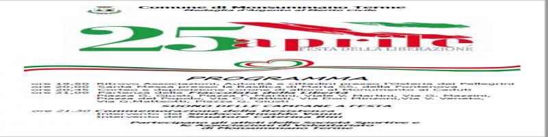 25 aprile 2018 - 73Â° Anniversario della Festa della Liberazione