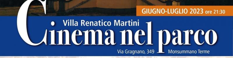Dal 28 giugno CINEMA nel Parco a Villa Martini